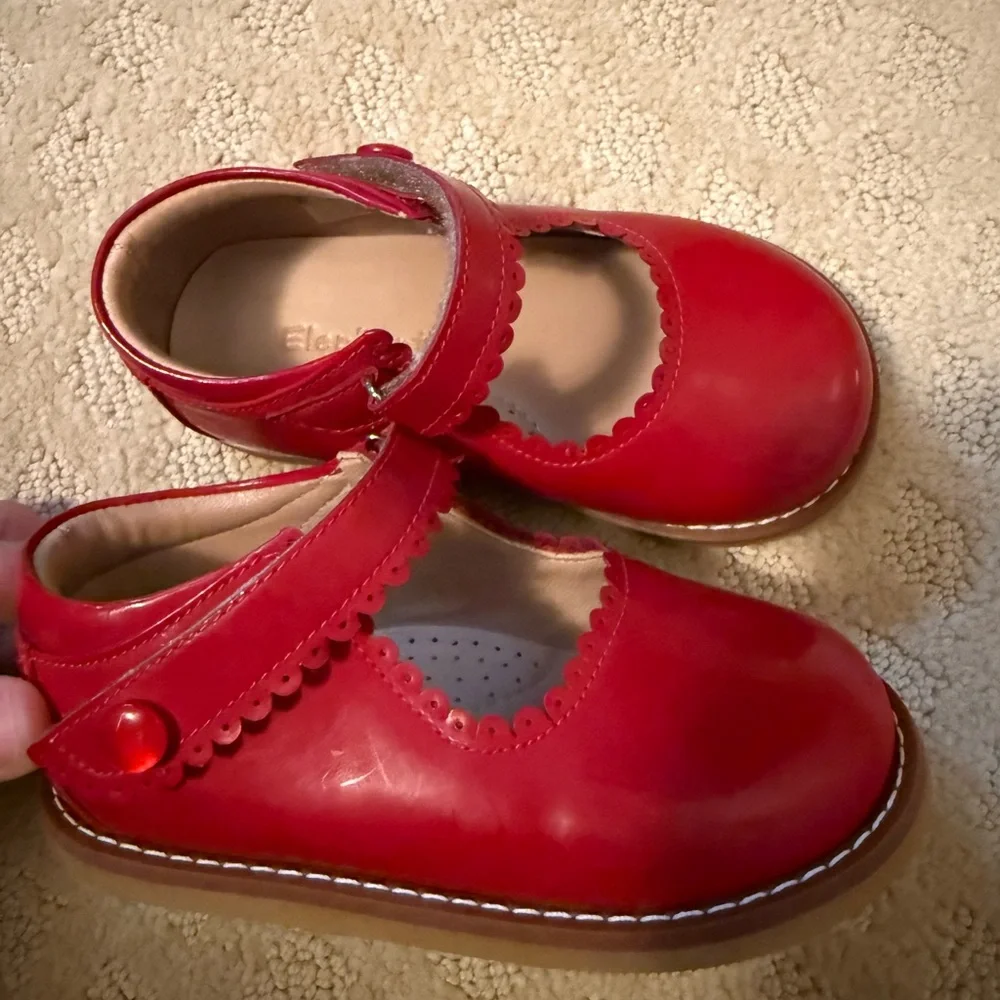 Elephantito Scarlet Mary Jane Dress Shoes